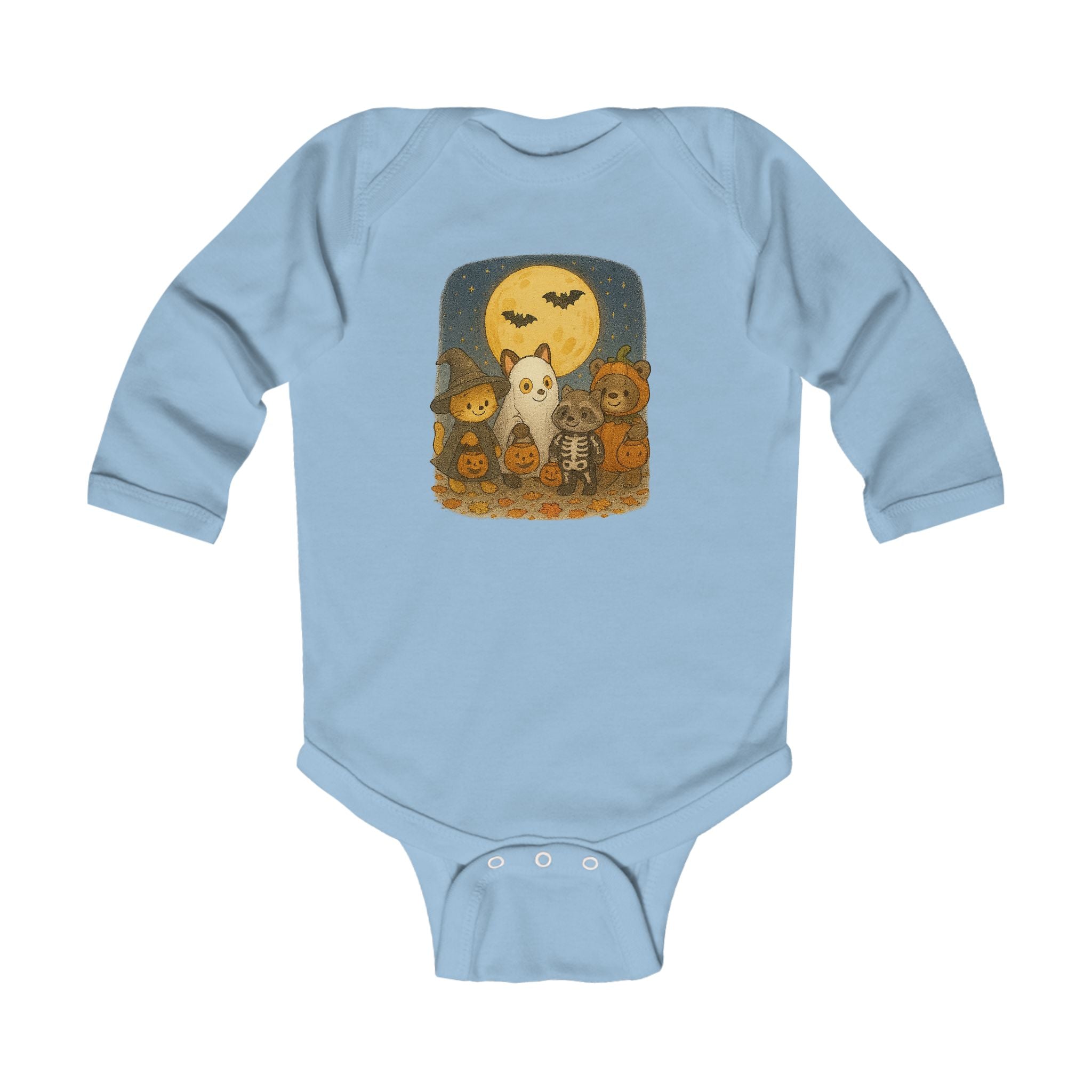 Halloween-Themed Infant Bodysuit - Cute Baby Costume, Spooky Baby Shower Gift, Fall Outfit