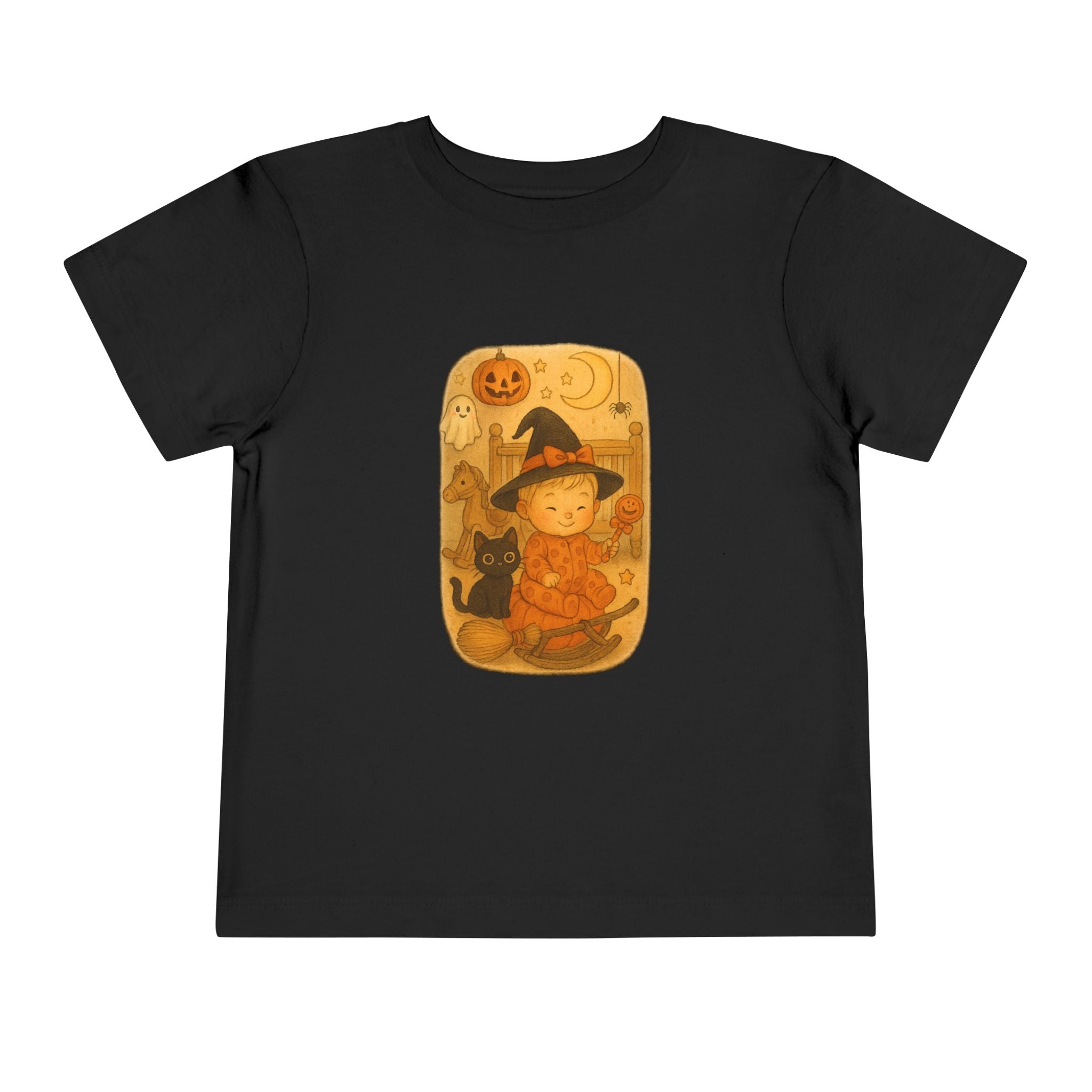 Toddler Halloween Witch Tee | Cute Toddler Costume Shirt, Kids Halloween Outfit, Fall-Themed Clothing
