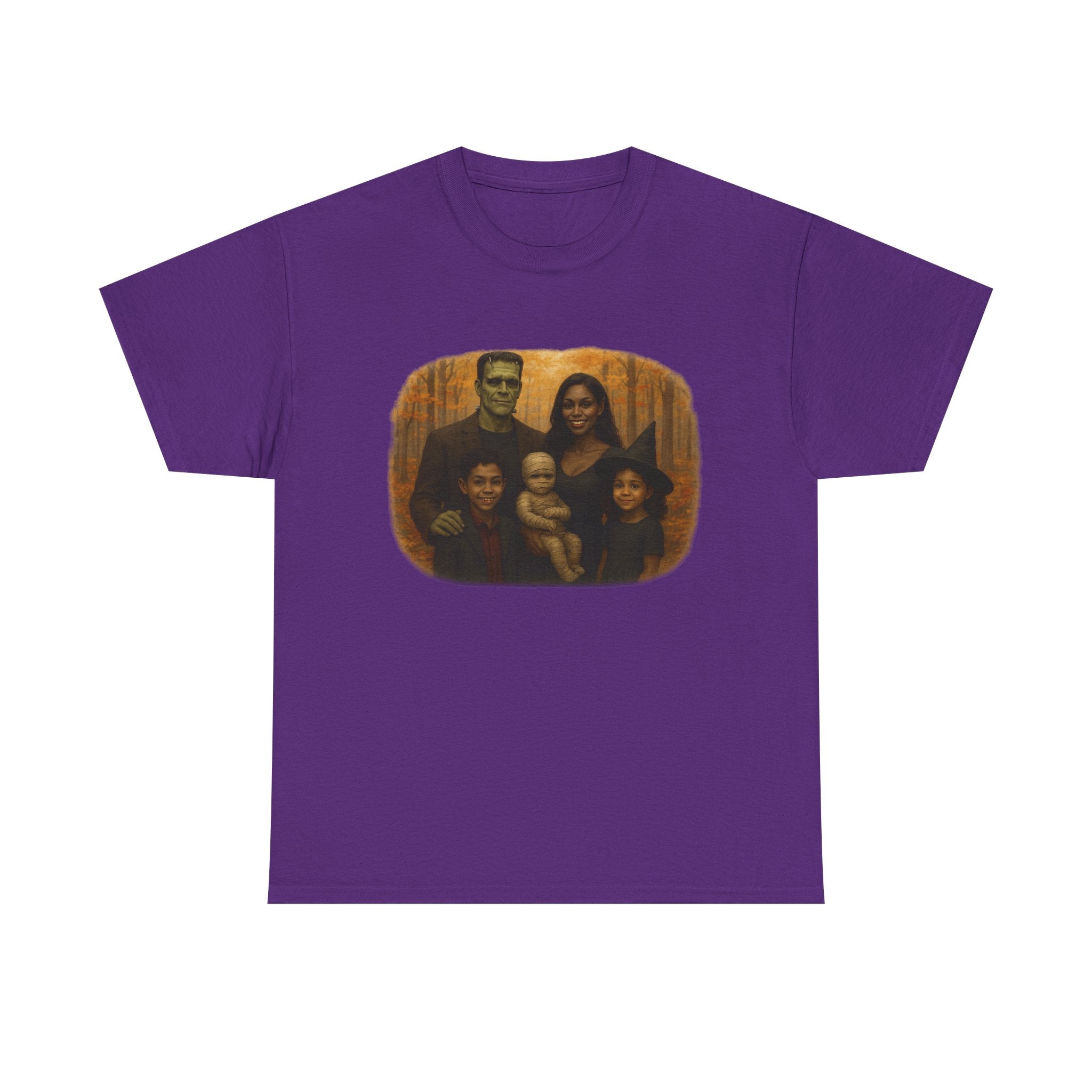 Halloween Character Family Portrait T-Shirt Spooky Vibes Photoshoot