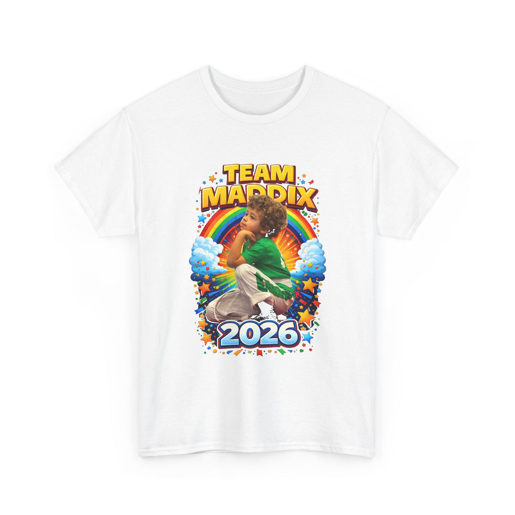 Team Maddix 2026 Photo Rainbow T-Shirt