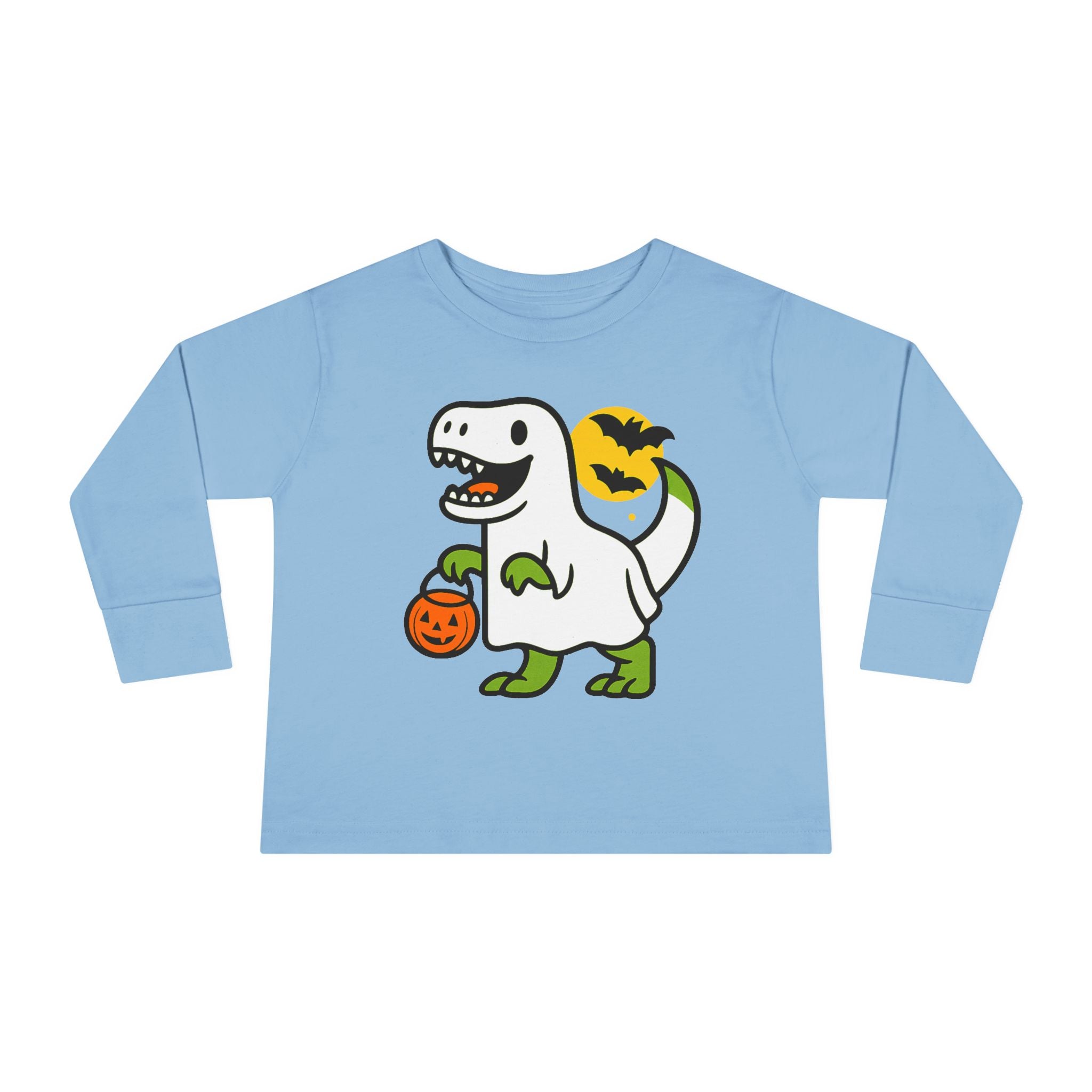 Dinosaur Halloween Toddler Tee, Long Sleeve Shirt, Cute Kids Halloween Shirt, Dino Costume Tee, Toddler Halloween Outfit, Fall Harvest Gift