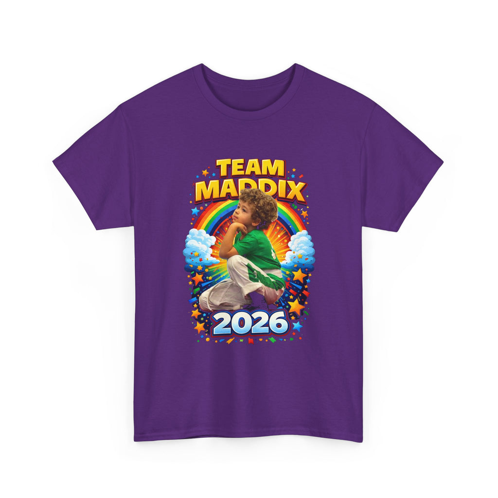 Team Maddix 2026 Photo Rainbow T-Shirt