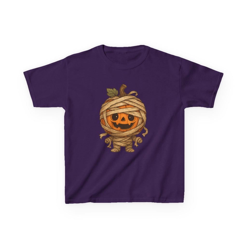 Halloween Mummy Kids Tee, Cute Halloween Shirt, Pumpkin T-Shirt, Gifts for Boys and Girls