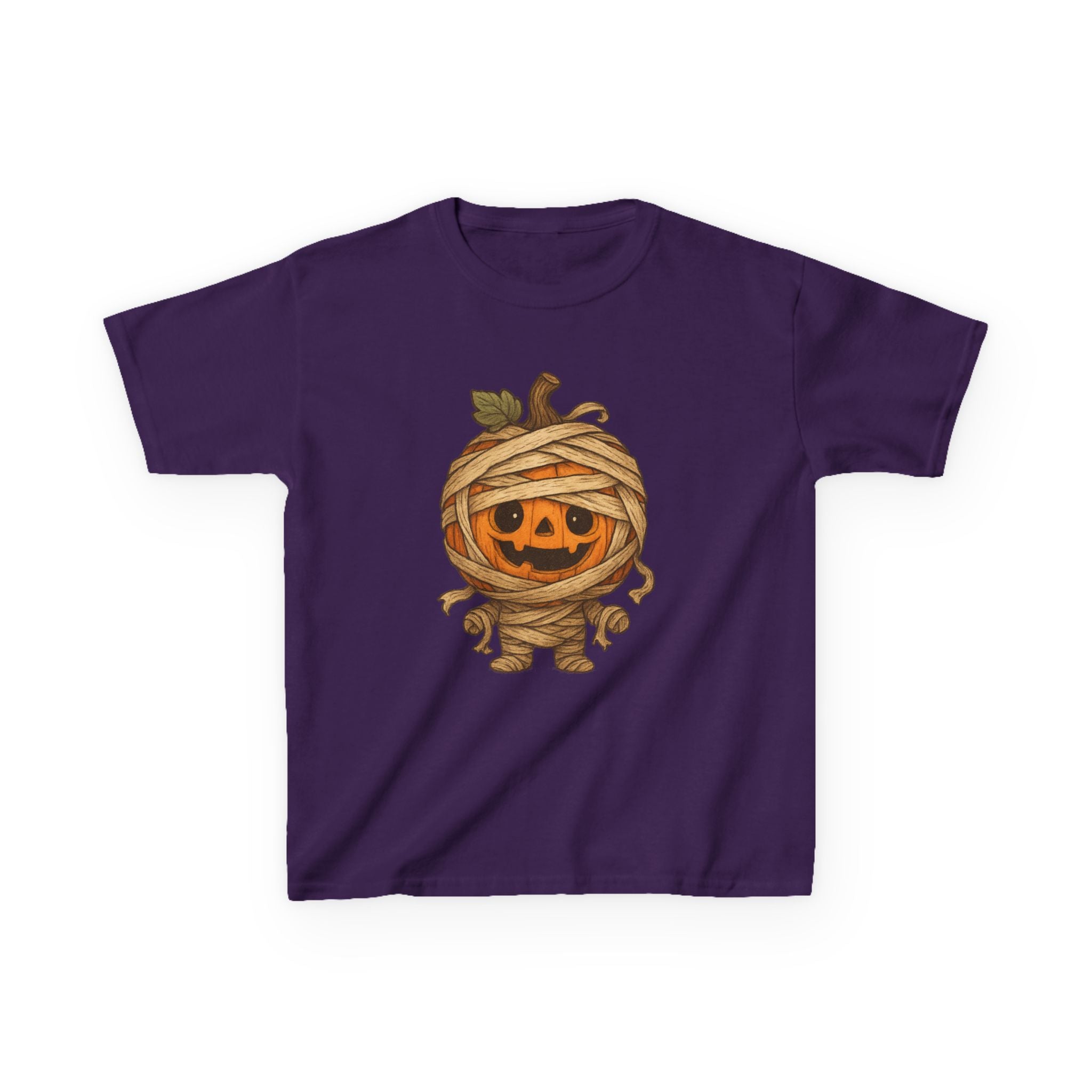 Halloween Mummy Kids Tee, Cute Halloween Shirt, Pumpkin T-Shirt, Gifts for Boys and Girls