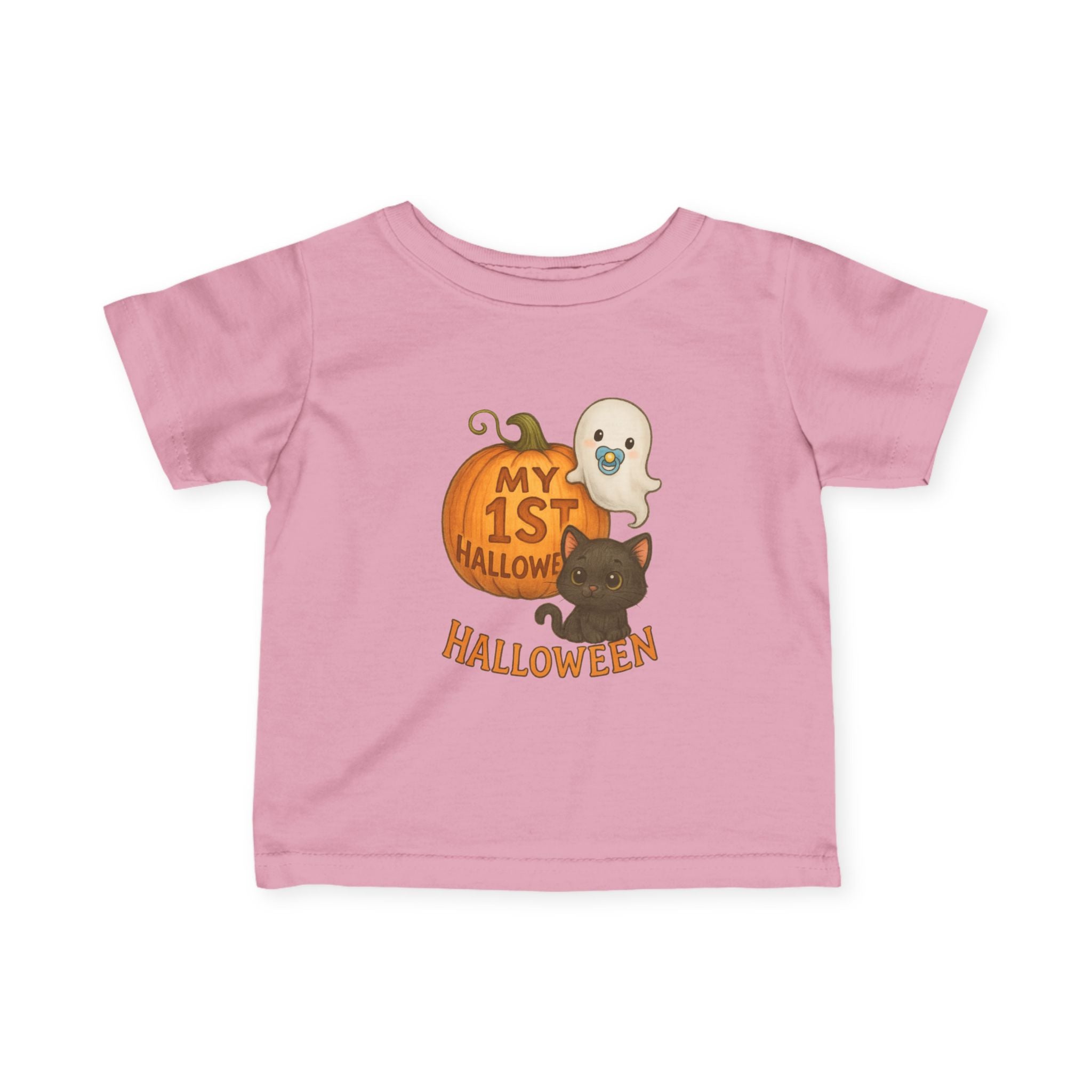 My 1st Halloween Infant Tee, Baby Halloween Shirt, Cute Baby Outfit, First Halloween Gift