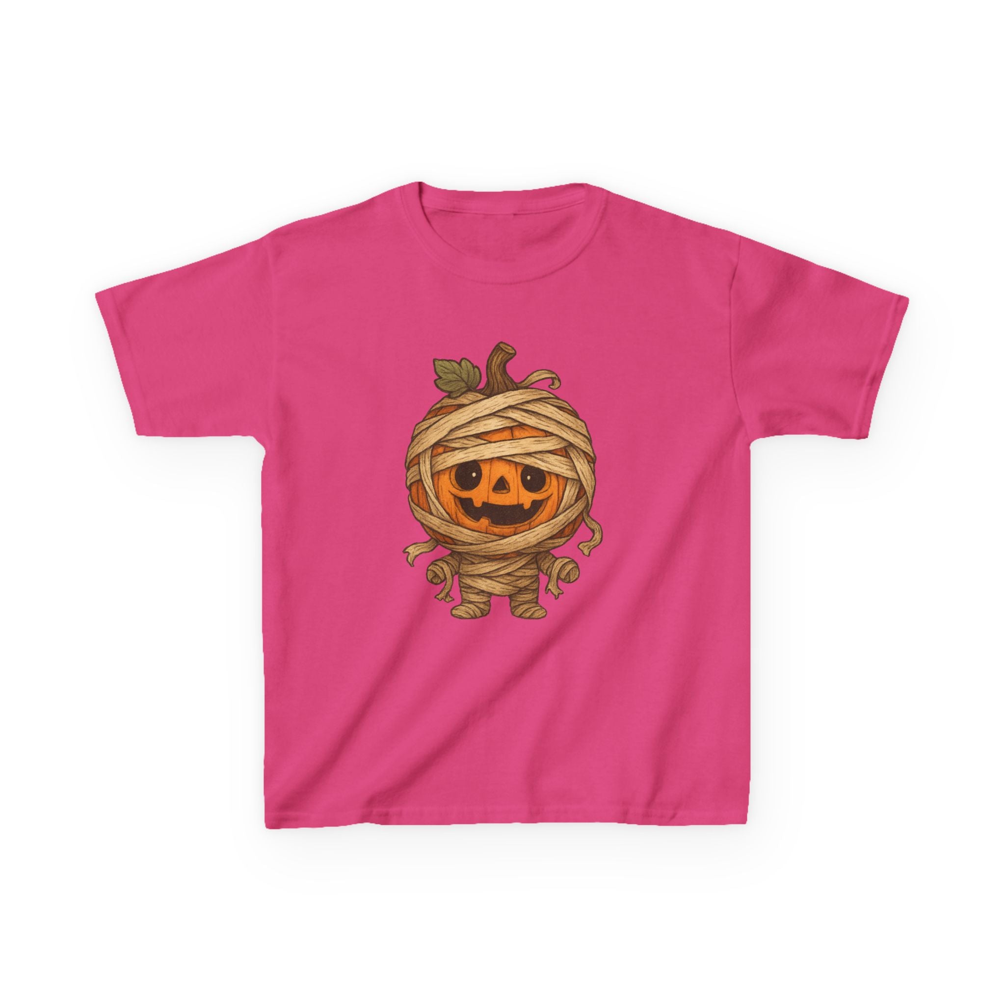 Halloween Mummy Kids Tee, Cute Halloween Shirt, Pumpkin T-Shirt, Gifts for Boys and Girls