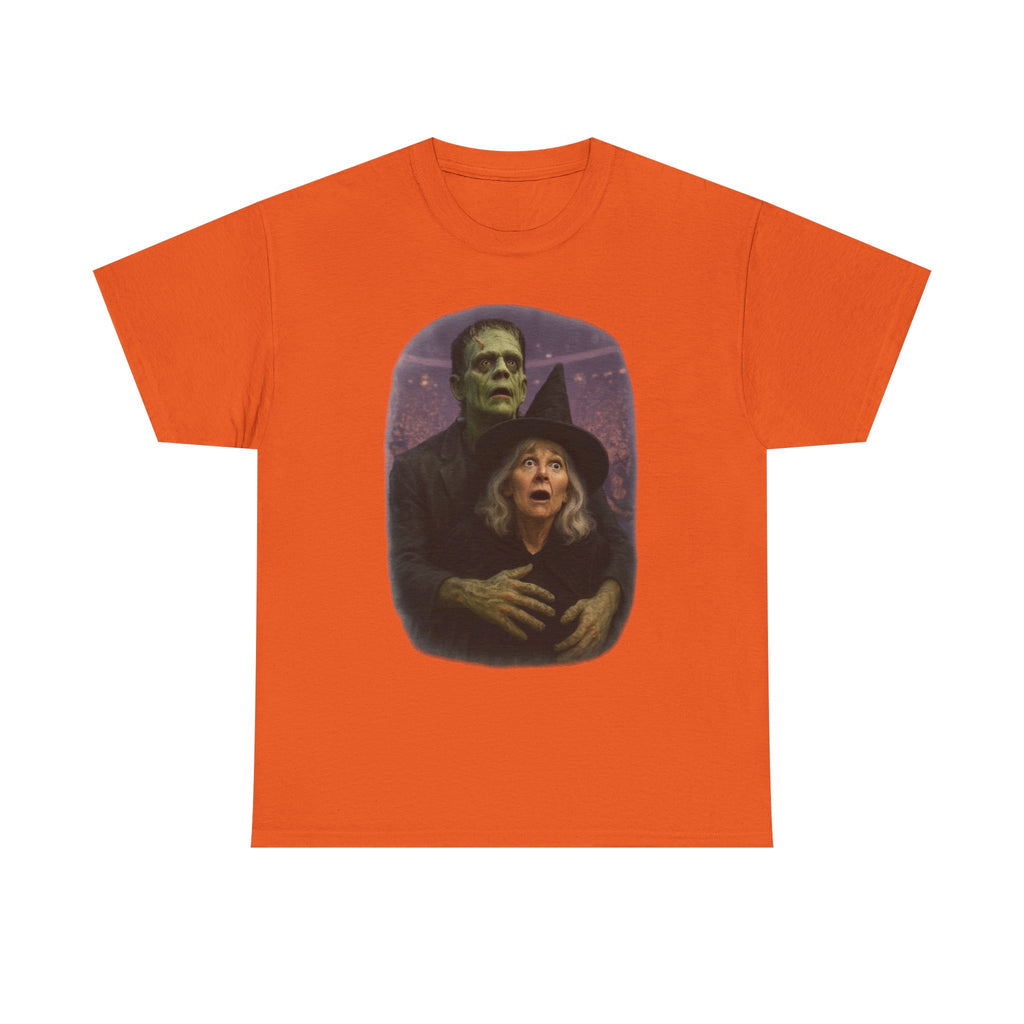 Halloween Kiss Cam Concert, Trendy Meme Adult T-shirt