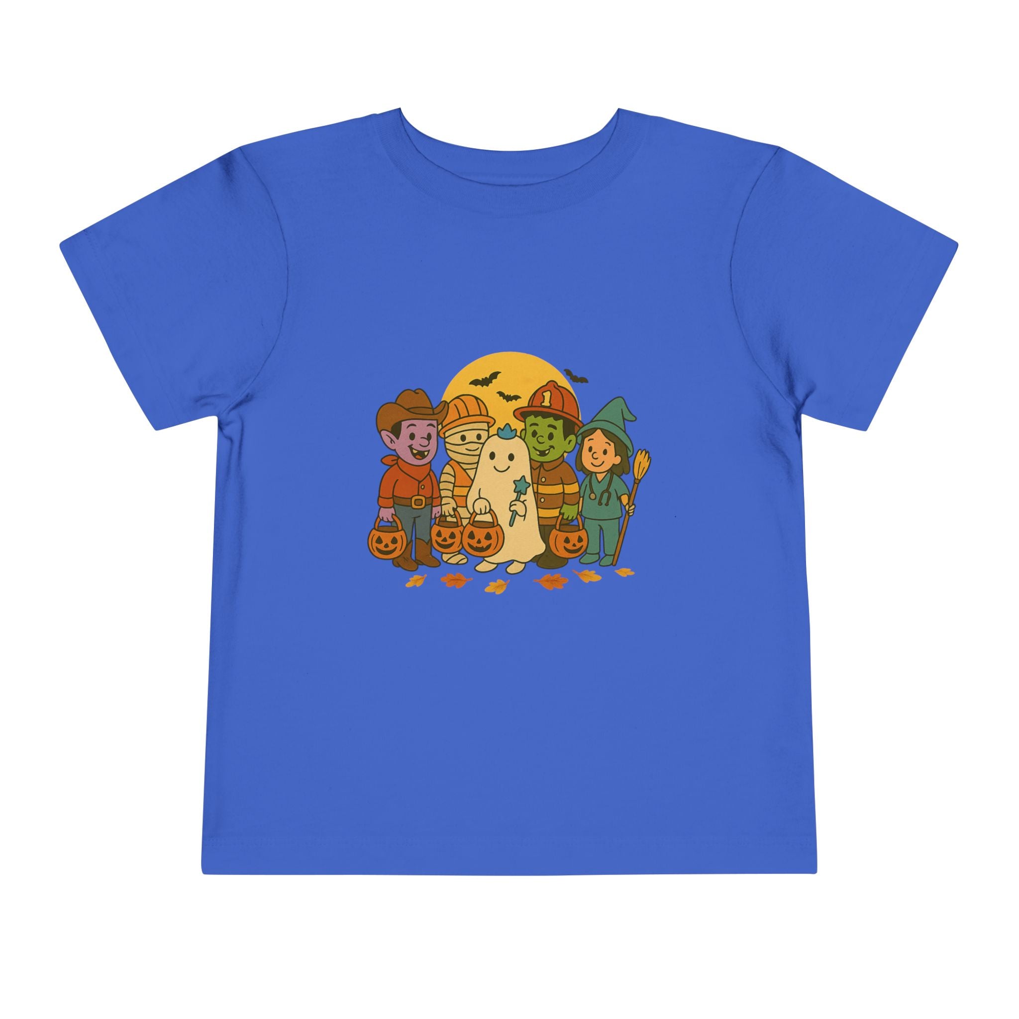 Halloween Toddler Tee, Cute Ghost and Friends T-Shirt, Spooky Fall Outfit